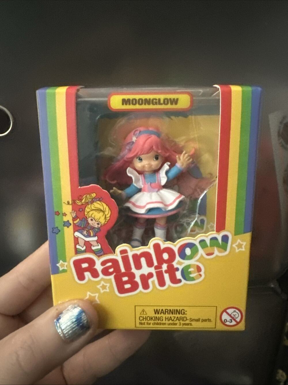 TLS Rainbow Brite 40th Anniversary MOONGLOW Cheebee Mini Figure Series 2 NIB
